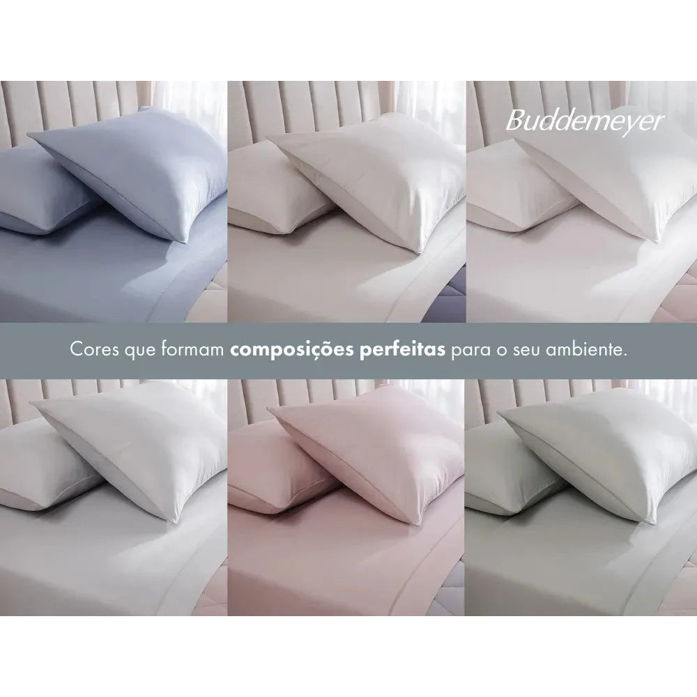 Jogo De Cama Queen Cotton Essential Cor Bege